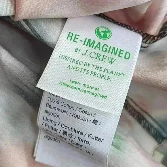 J. Crew Floral Women's Blouse Made With Liberty Fabric Balloon Sleeves Size2 NWT - Picture 11 of 11